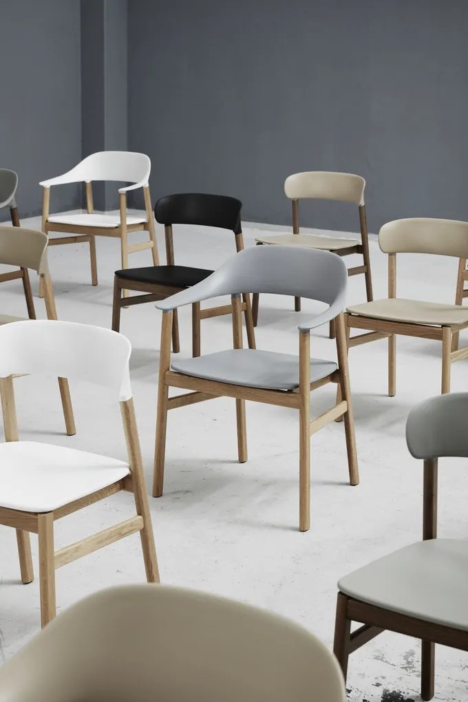 Stolička Herit Chair – biela/dub