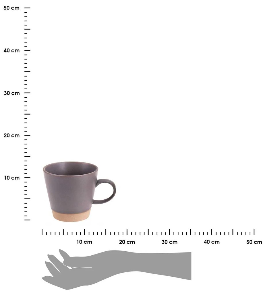 Siaki Collection Kameninový hrnček Clay 340 ml
