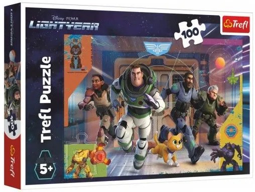 Puzzle Buzz Lightyear/Buzz Rakeťák 100 dílků