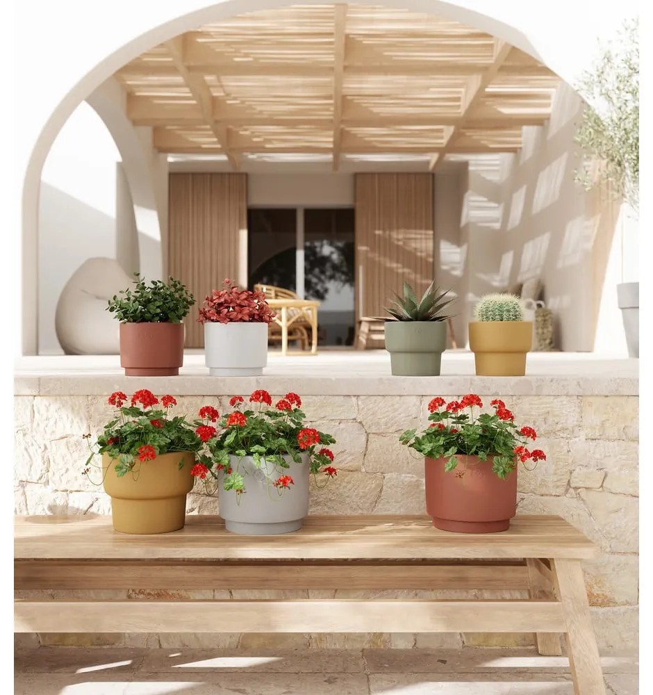 Keramický ručne vyrobený kvetináč ø 20 cm Echo – Artevasi