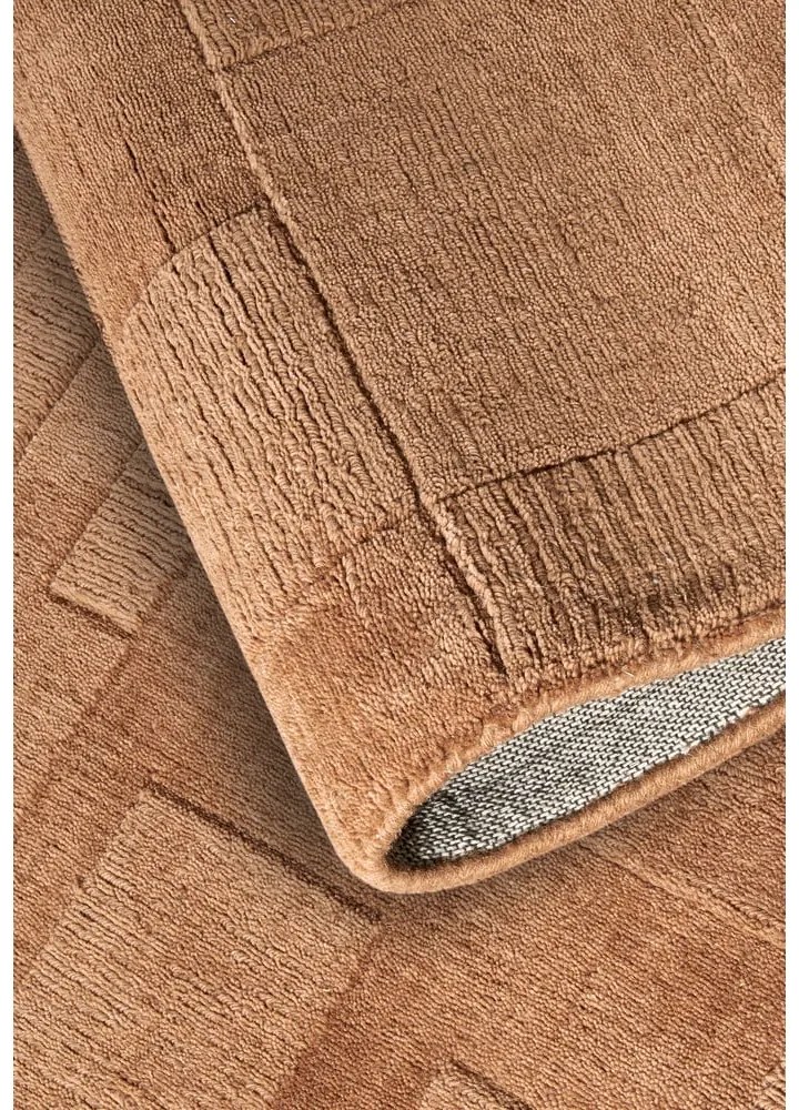 Hnedý ručne tkaný vlnený koberec 160x230 cm Wilhelmine – Villeroy&amp;Boch