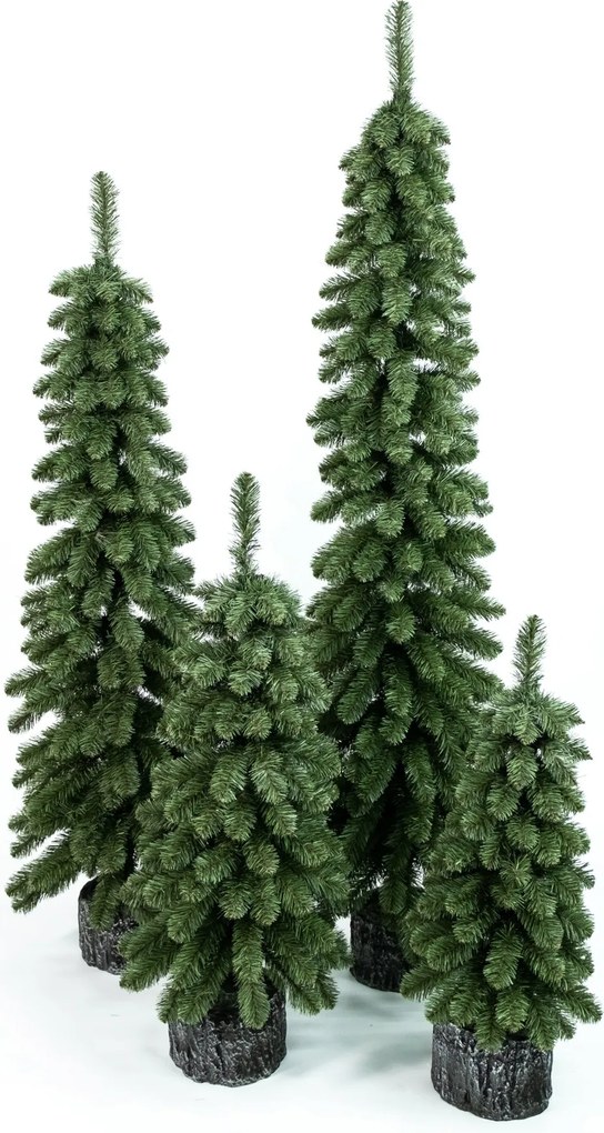 Umelý vianočný stromček- Smrek Amélia v kvetináči 180cm