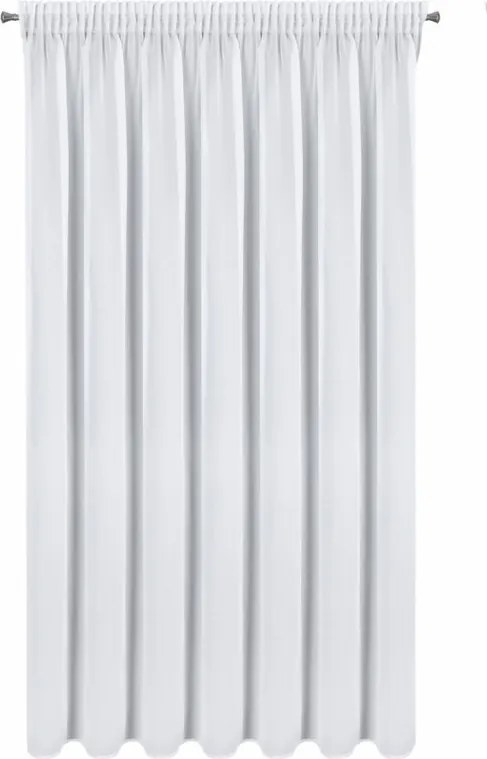 ZÁCLONA ARLETA NA PÁSKE 350X270 CM BIELA