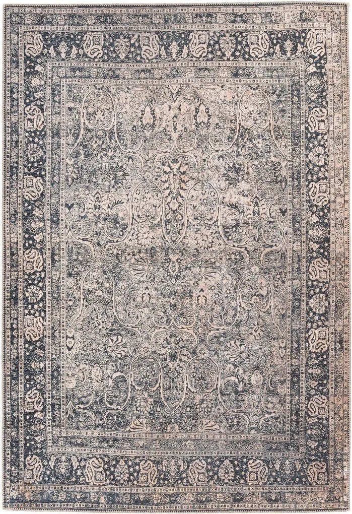 XXXLutz PLOCHO TKANÝ KOBEREC, 150/230 cm viacfarebná, čierna Kayoom - Online Only bytové doplnky - 005937084564