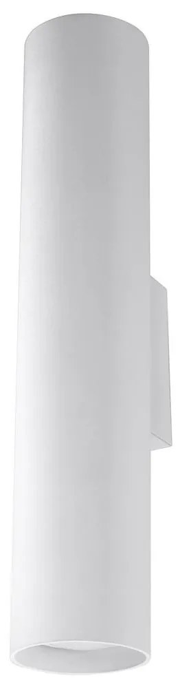 Sollux SL.0326 - Nástenné svietidlo LAGOS 2xGU10/10W/230V biela