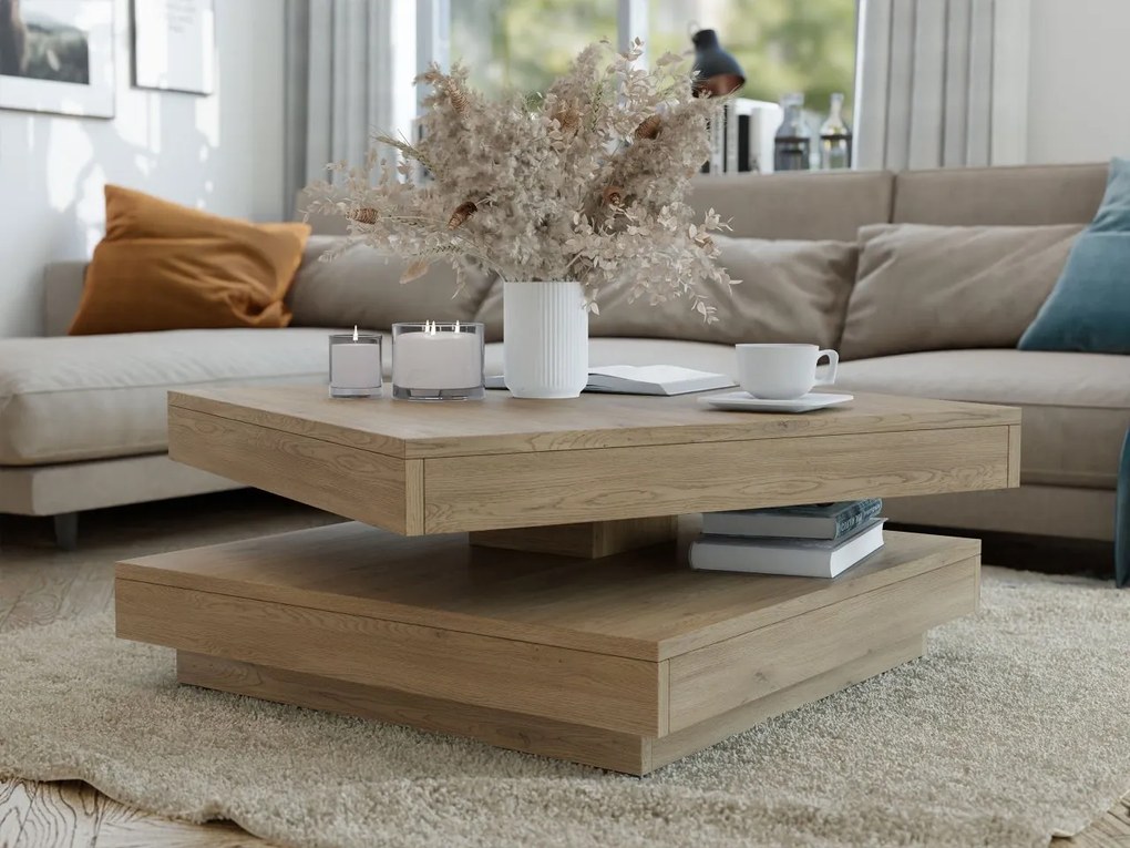 Konferenčný stolík Dakar, Farby: dub cremona torro