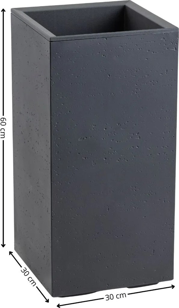 Květináč na kolečkách BETONIQUE - výber z 7 prevedení