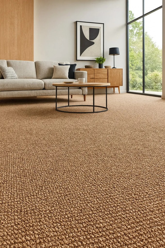 Koberec metráž Orion 9239, na mieru, šíře 4m,5m, béžová, filc, chodba / predsieň, Timzo