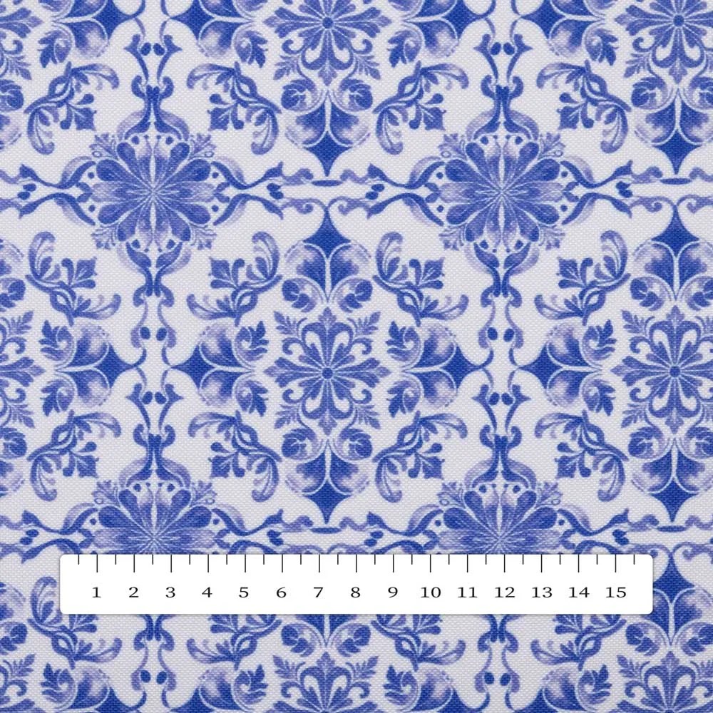 Biante Teflónový obdĺžnikový obrus TF-118 Modro-biely vzor Maroko 140x200 cm