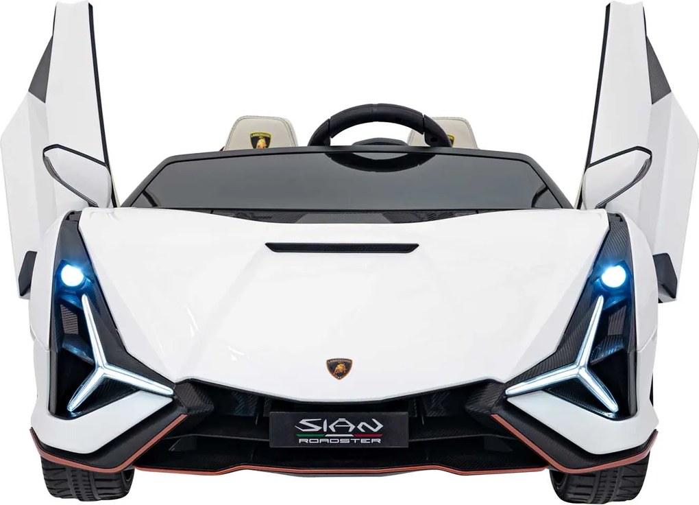 Ramiz Lamborghini SIAN Biele vozidlo