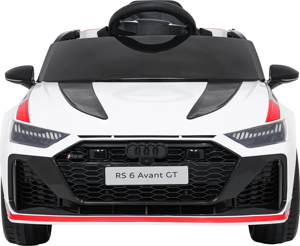Ramiz Audi RS6 Avant GT elektrické autíčko pre deti biele