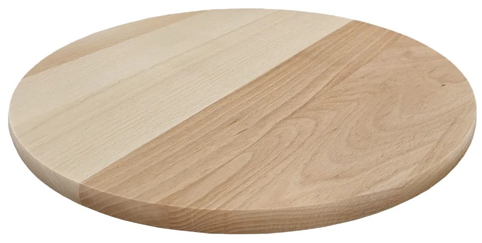 AMADEA Drevená otočná doštička, masívne drevo, 35 cm