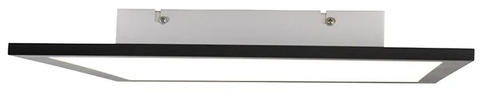 Moderné stropné svietidlo čierne vrátane LED 40 cm - Liv