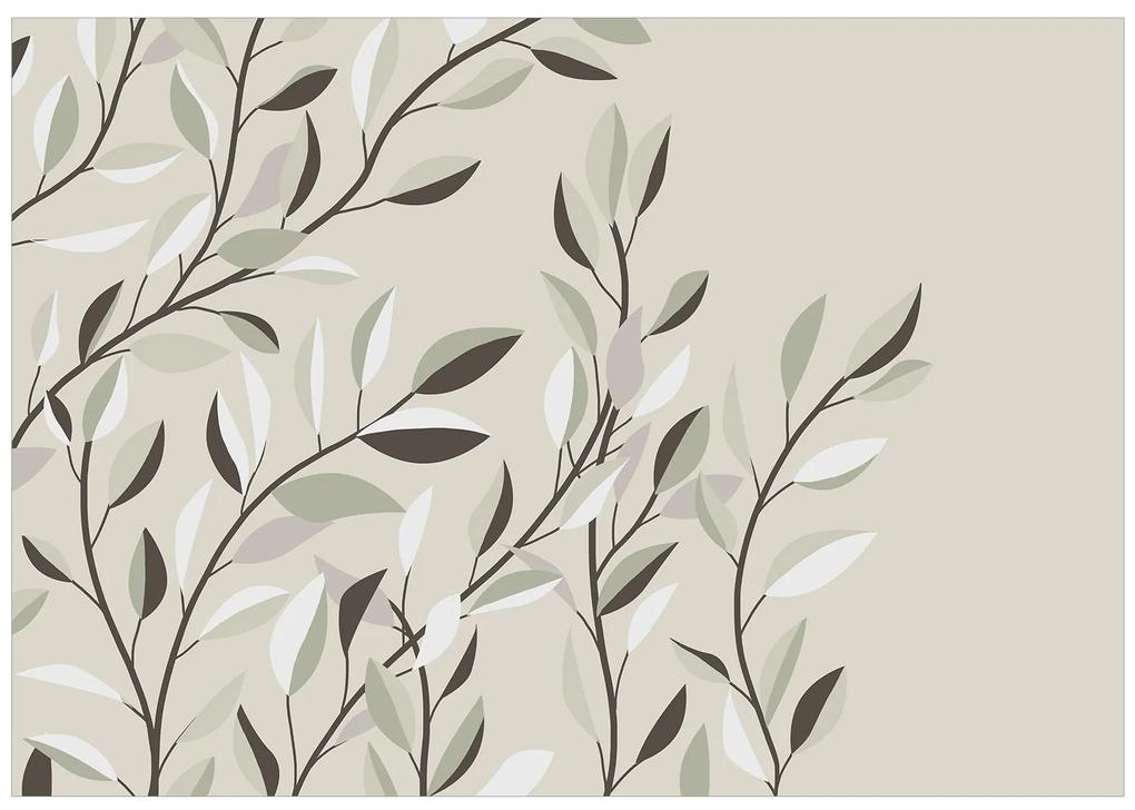 Artgeist Fototapeta - Climbing Leaves - First Variant Veľkosť: 100x70, Verzia: Standard