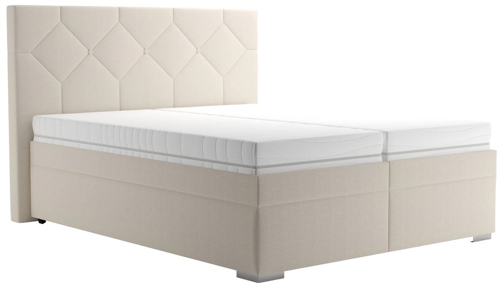 Manželská posteľ: gela 160x200 (bez matracov)