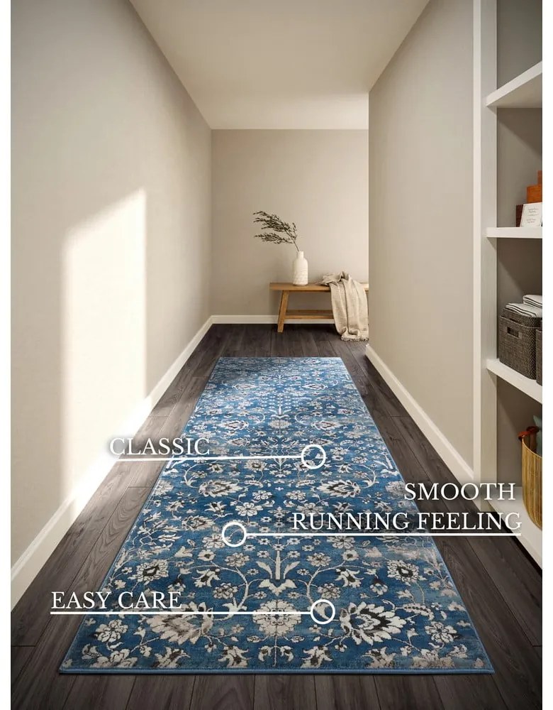 Modrý behúň 80x240 cm Ernest – Villeroy&amp;Boch