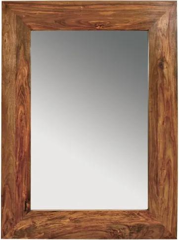 Zrkadlo Rami 90x120x2,5 indický masív palisander Only stain