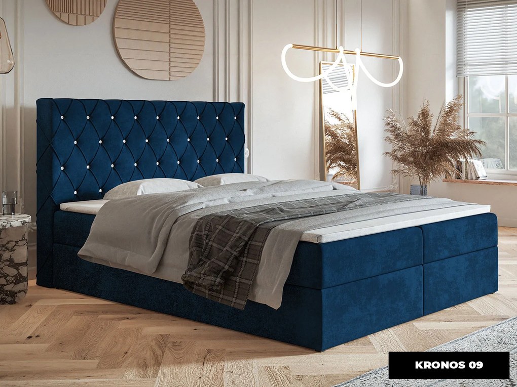 PROXIMA.store - Kontinentálna boxspring posteľ MILLA ROZMER: 120 x 200 cm, TYP MATRACA: BONELLOVÉ PRUŽINY, VRCHNÝ MATRAC (TOPPER): BEZ TOPPERU