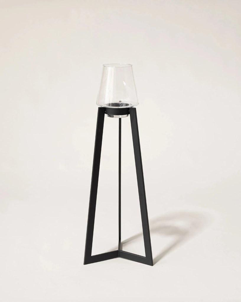 Svietnik Loft Glow mały 27x27x86 cm
