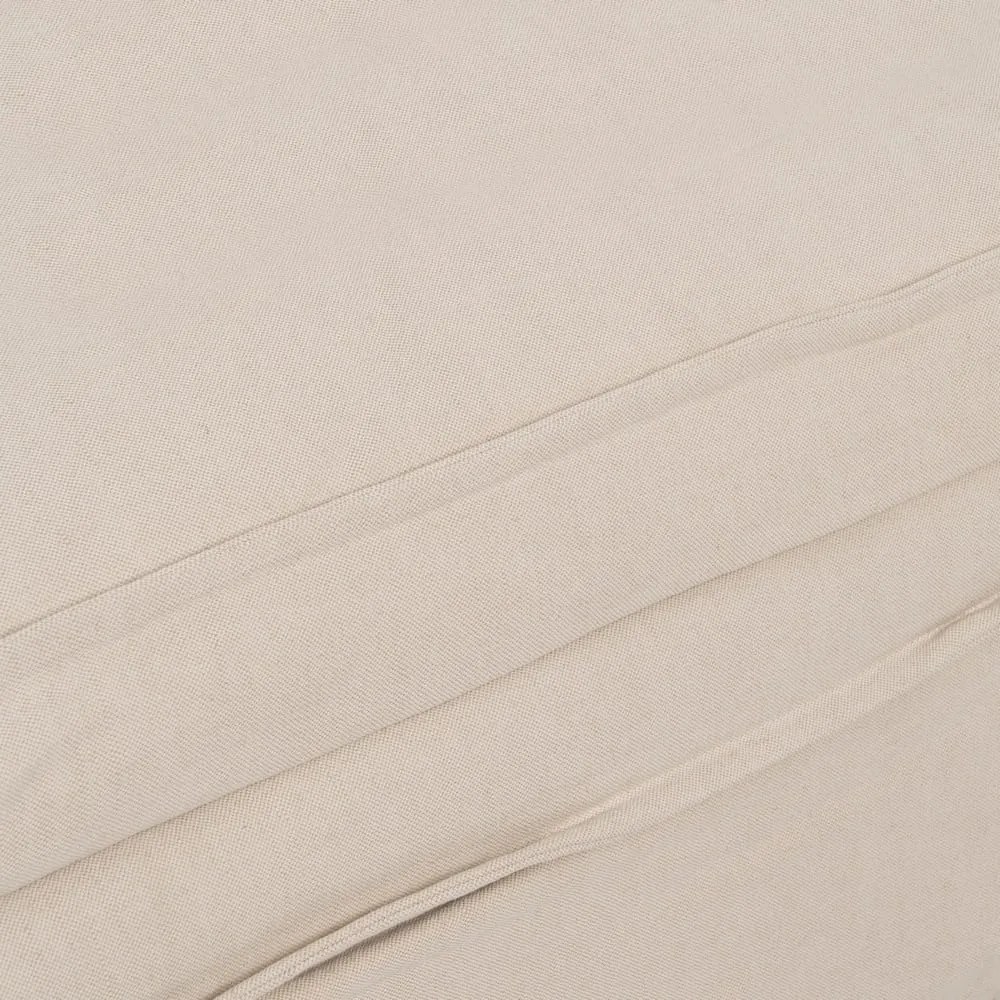 Krémová ľanová pohovka 180 cm – Ixia