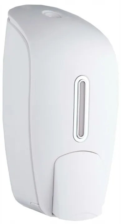 BISK Erga F1, dávkovač mydla 1000ml, 12x10,4x24 cm, biela, ERG-04589