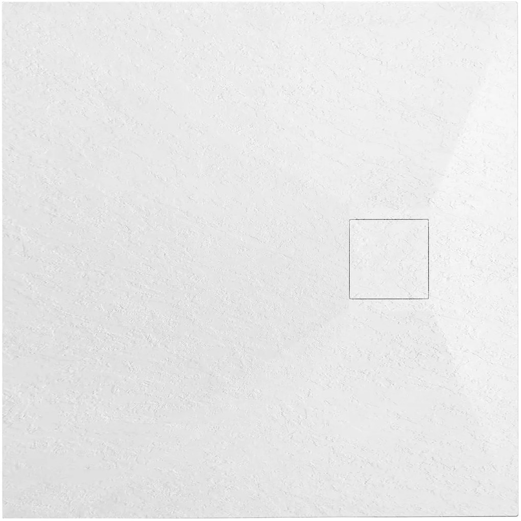 Rea Magnum, sprchová vanička 90x90x2,5 cm, biela, REA-K3909