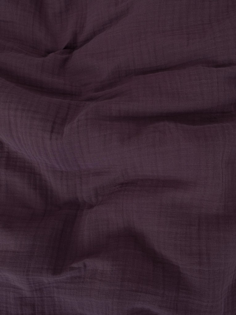 Mušelínová obliečka na vankúš 50 × 70 cm – Alexia ametystová