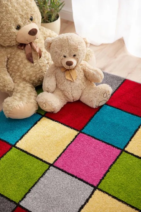 Koberec Agnella Funky Top Super Kuku žltý