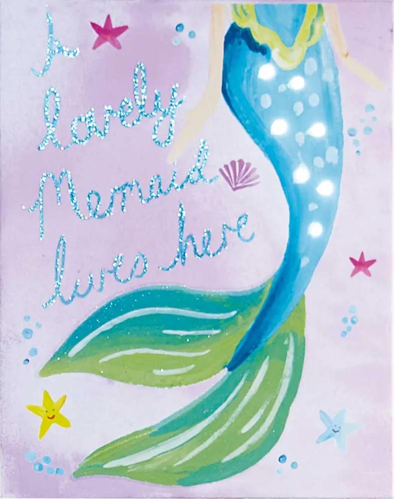 Arthouse LED Obraz na plátne - Mermaid World Lovely