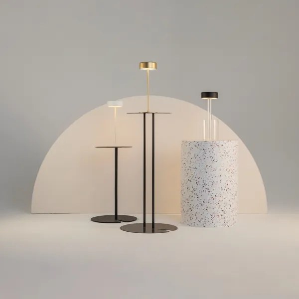 Maytoni MOD229TL-L3B3K1 - LED stmievateľná prenosná stolná lampa 3W/5V čierna/čí