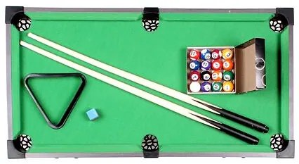 Merco Billiards Mini 69 biliardový stôl balenie 1 ks