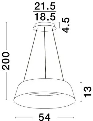 Retro luster Alba 54 biele