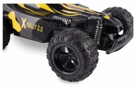 Overmax - diaľkovo ovládané RC auto X-RALLY 2.0, 1200 mAh, čierna/žltá