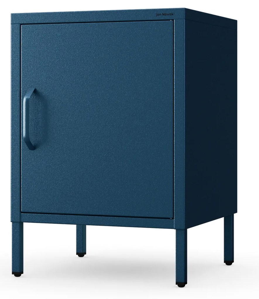 Nočný stolík MIA, 424 x 595 x 400 mm, Modern: tmavomodrá farba