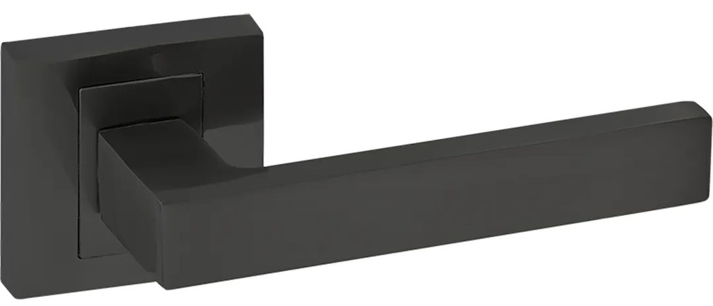 Kuchinox Qubik, kľučka na dvere, čierna matná, LAV-KG2_900A