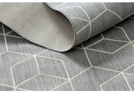 Koberec FLAT 48655/637 SISAL - 3d kocka Veľkosť: 200x290 cm