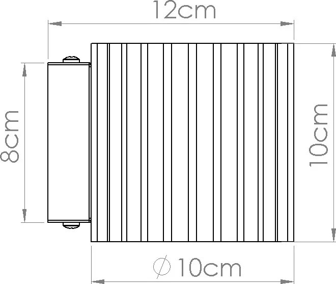Nástenné svietidlo Aura, 1x ružové hliníkové tienidlo