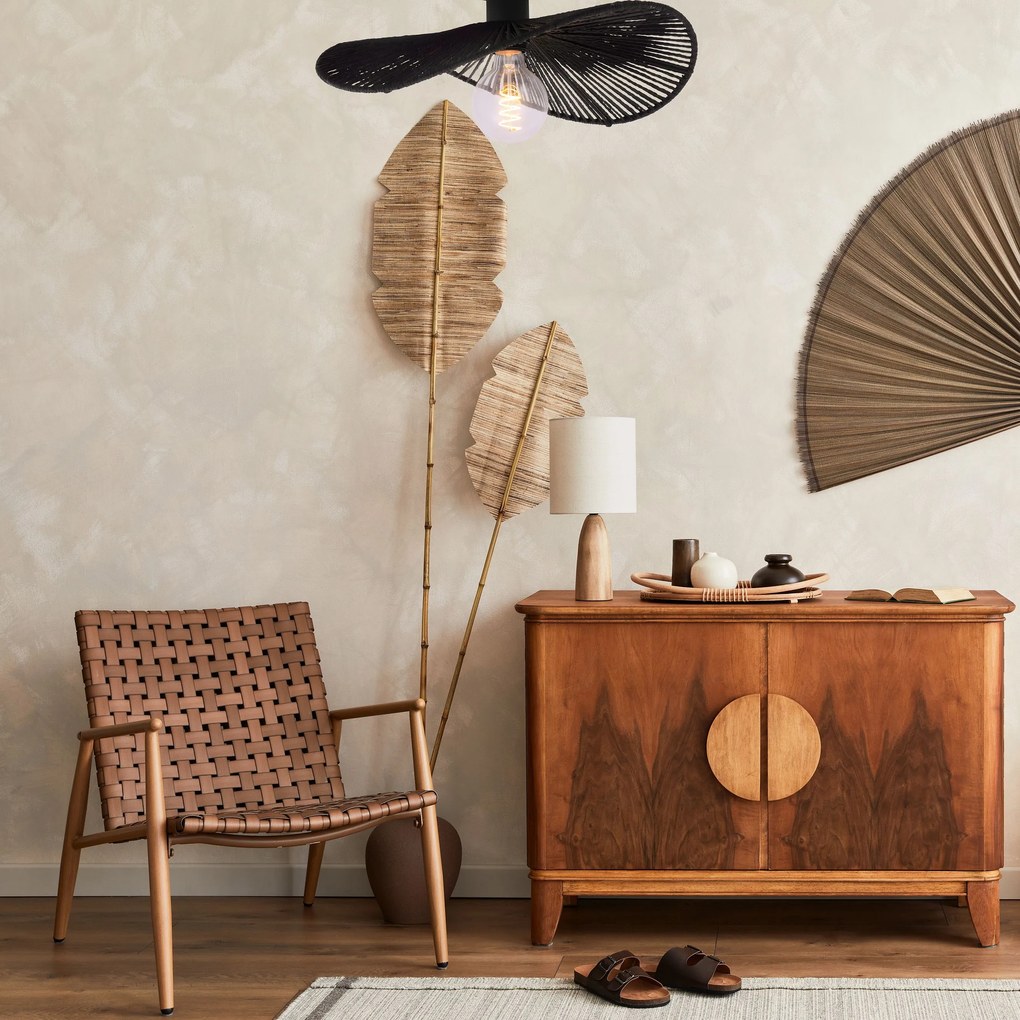 Toolight Toolight, stropné svietidlo 41cm, 1xE27, APP1832-1C, čierna, OSW-00631