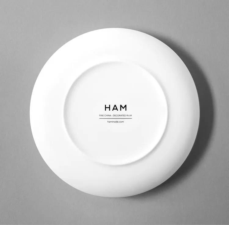 HAM Porcelánový dezertný tanier Working Rabbit 20,5 cm
