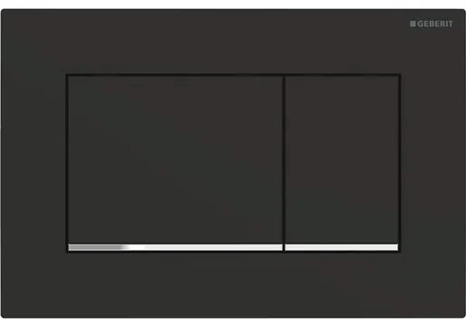 Geberit Sigma30 ovládacie tlačidlo plast čierna 115.883.14.1