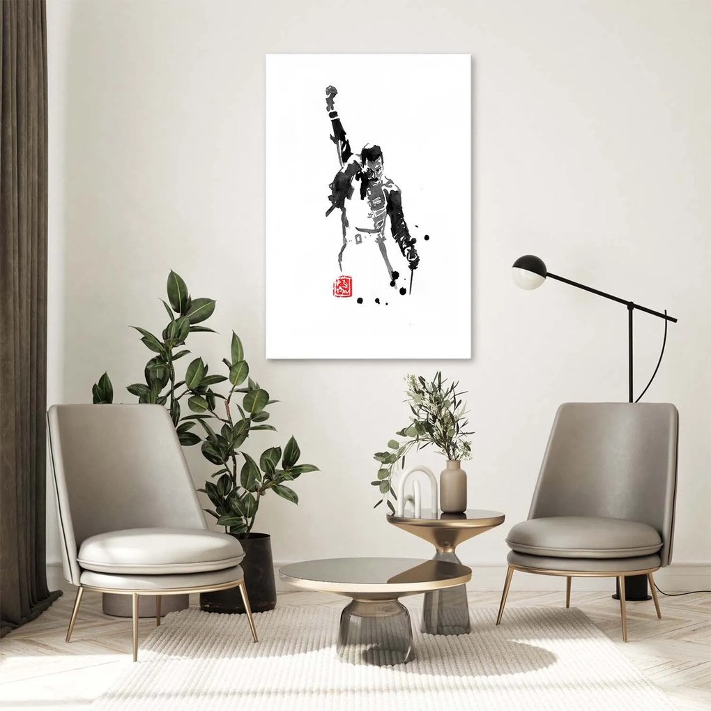Gario Obraz na plátne Freddie Mercury - Péchane Rozmery: 40 x 60 cm