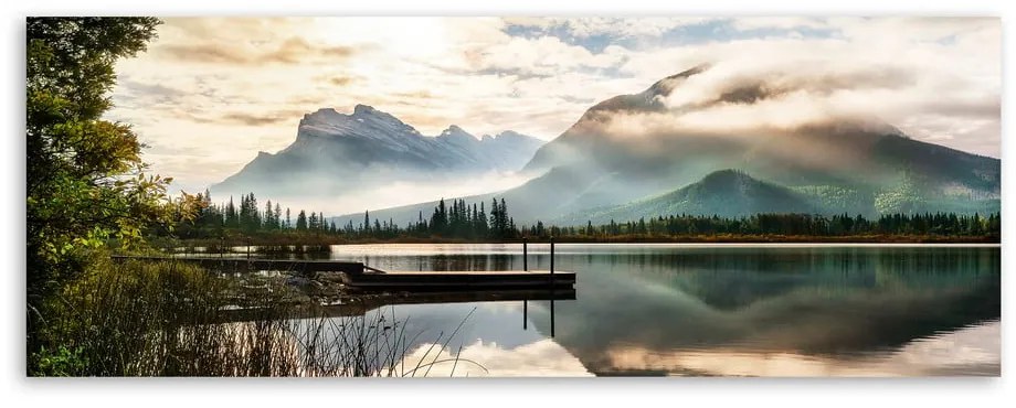 Obraz na plátne Styler Lake, 150 x 60 cm