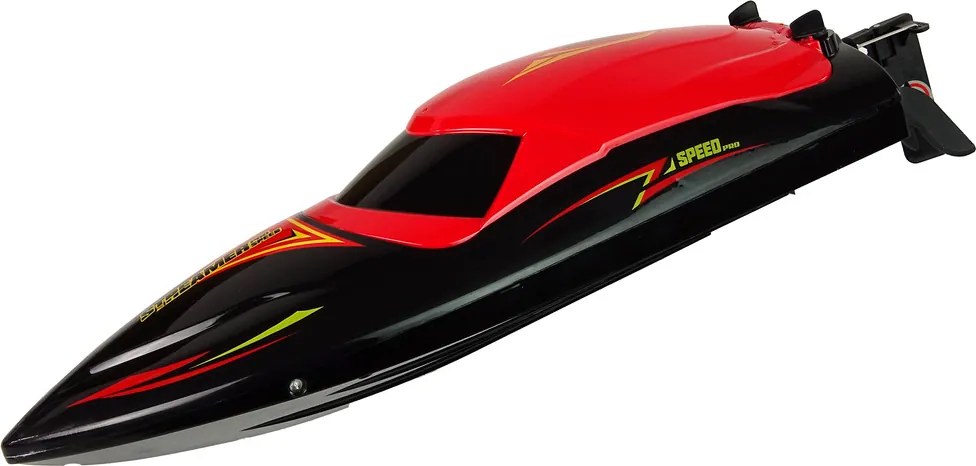 LEAN Toys Motorový čln R/C 2.4G Red 35 KM/H