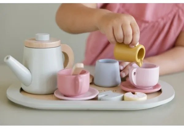 Little Dutch - Drevený čajový set