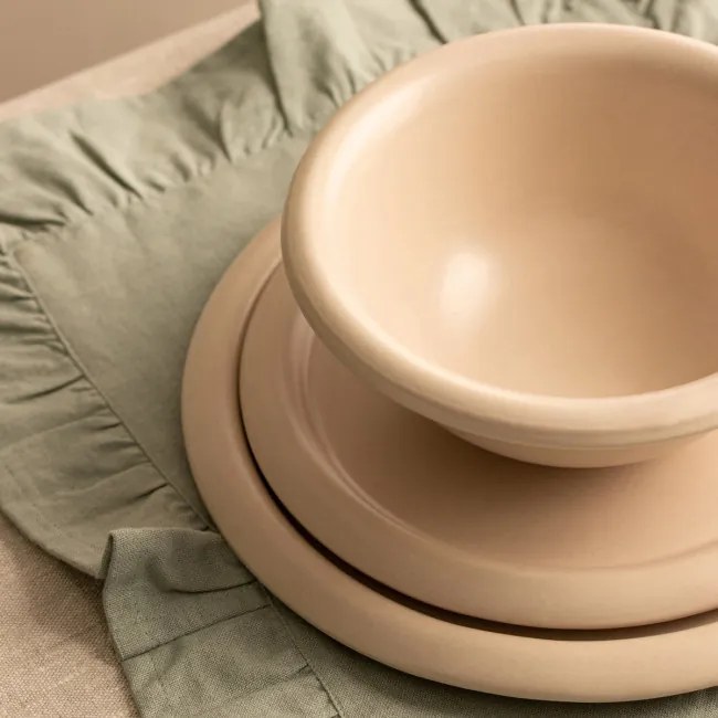 Dezertný tanier WILORA krémový 766718