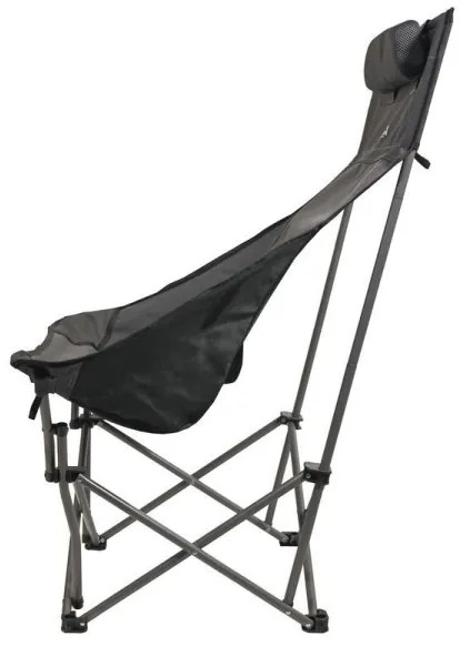 Skladacia kempingová stolička šedá
