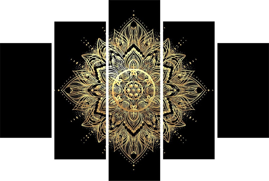 Obraz - Mandala bohatstvo (150x105 cm)