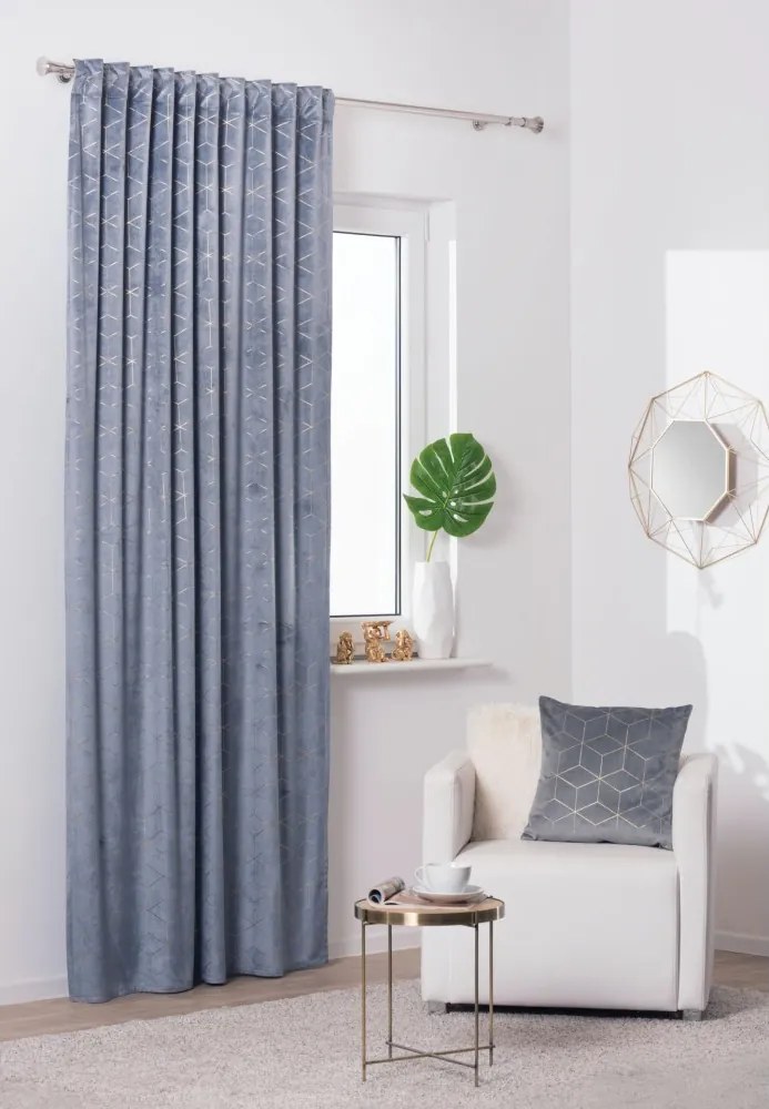 Záves Sanso 140x260 cm sivý