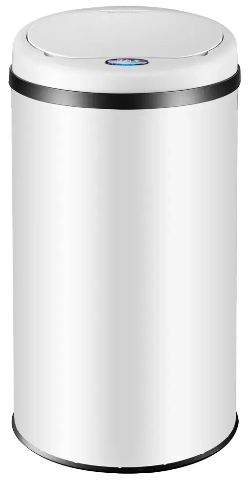 InternetovaZahrada Bezdotykový odpadkový kôš s USB 40 L - biely