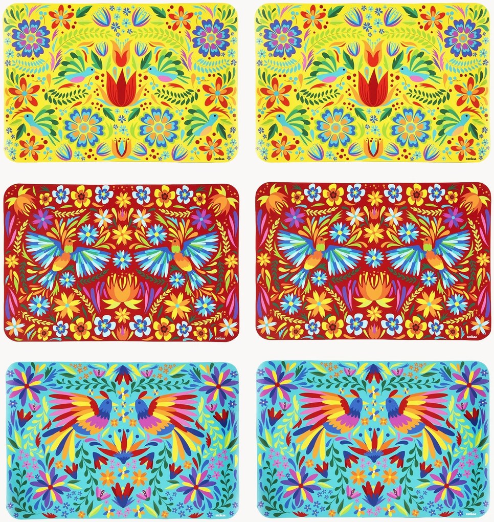 Prestierania Mexican Flowers, 6 ks
